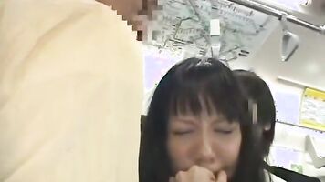 Japanese wive violently fucked in a brutal fuck.