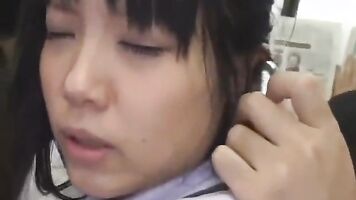 JAV hot girl forced to have anal in a brutal porn.
