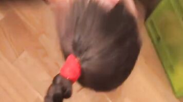 Drunk girl getting forced into rough anal sex while two men record in a homemade rape video.