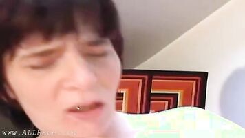 Drunk wive in a homemade video enjoying her brutal rape porn session.