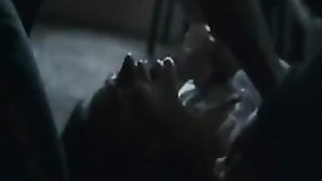 He forced the girl into having rough sex; she didn't want to do it, yet he didn't care.