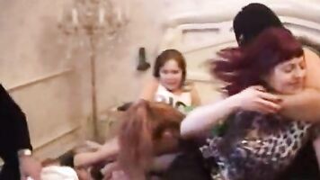 The innocent girl was screaming and crying as her ass was violated in a brutal fuck.