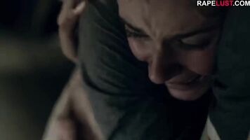 18. Milf brutally forced into rape sex act with violent sex scene.