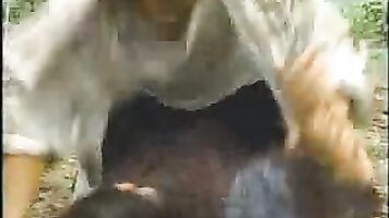 Amateur and homemade Blowjob in a brutal fucked movie.