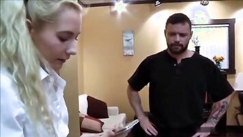 20. Girls begged for mercy in the amateur porn film.
