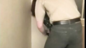 Girl in a brutal porn movie with violent brutal fucking.
