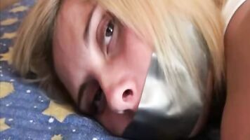 A young amateur girl is horrendously abused in a rough in shadow rape porn movie.