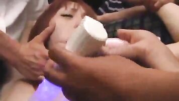 Raped girl forced to perform anal sex in brutal porn flick.