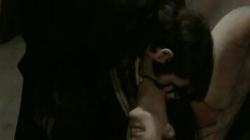 Ass and fucking blowjob with lots of sucking are part of the forced rape porn playlist.
