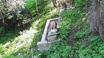 No one could hear her moans of pleasure as she submitted to his forcefully probing cock in the forced rape porn movie.