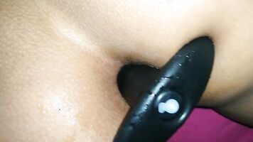 Daddy fucks his d. daughter and d. the whole cock in the ass