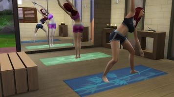Old pervert fucks his son's wife and granddaughter doing Yoga NTR