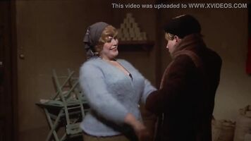 Horny busty milf getting her tits sucked by teen boy!!