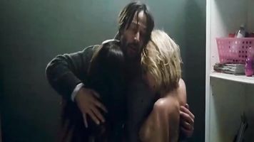 Lorenza Izzo and Ana de Armas threesome in Knock Knock