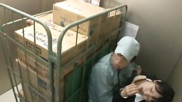 A girl in an amateur homemade video being forced into sex.