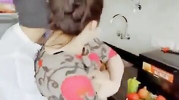 The sucking of the dick in the amateur rape video was too much for her to handle.